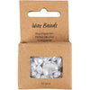 Perline di cera Creative Company, cuori, d 7-13 mm, dimensione del buco 1,3-1,5 mm, ca. 27 pezzi, madreperla, 32 pezzi 1 scatola