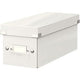 Caja de almacenamiento Leitz Click Store cartón CD DVD blanco