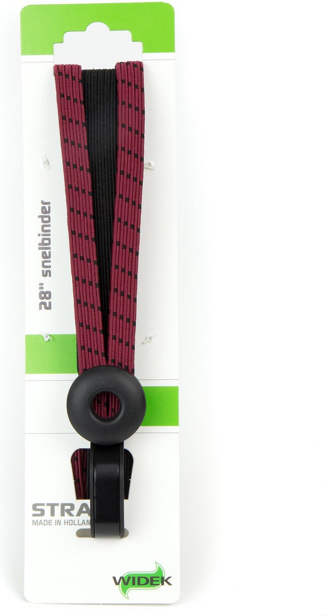 Qubbel Triobinder Eye con gancio 24+2x12mm Bordeaux nero