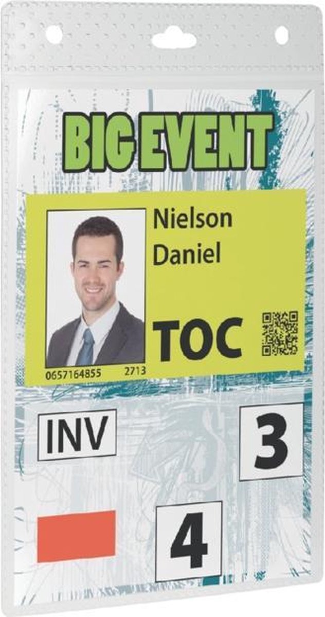 Insignia duradera evento a6 transparente