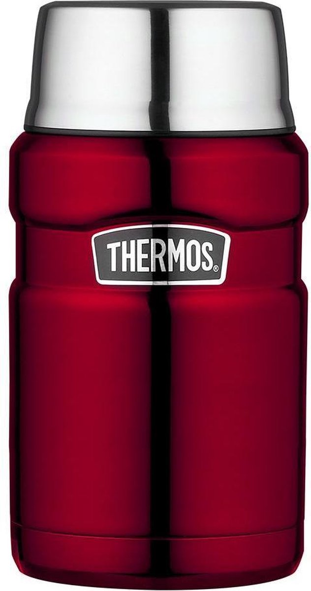 Porta alimentos termo king rojo 710 ml