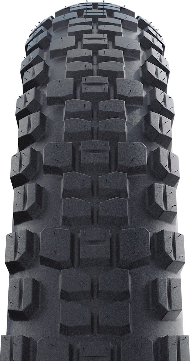 Schwalbe johnny watts lr - cableado - addix - performance - 27,5x2,35 - negro + reflex