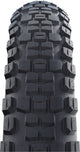 Schwalbe johnny watts lr - cableado - addix - performance - 27,5x2,35 - negro + reflex