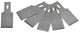 SW STAHL SCRAPER BADES 12 MM 10pc SW Acciaio