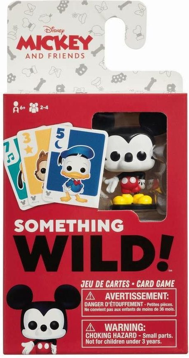 Funko games something wild! card game: disney mickey friends - mickey mouse