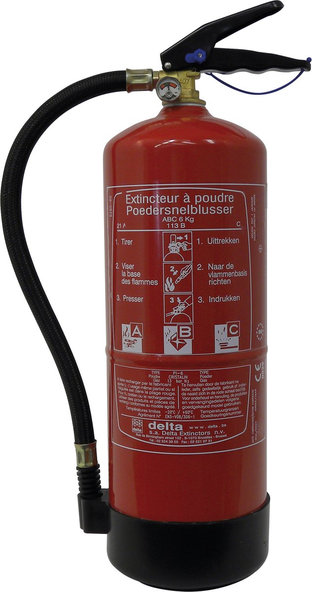 Estintore Belmic 6kg a b c benor (veicoli)