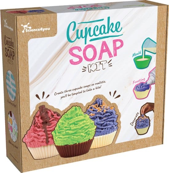 Oku science 4 per fare il sapone per cupcake