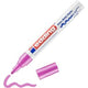 Pennarello a vernice edding rosa punta tonda da 2 - 4 mm