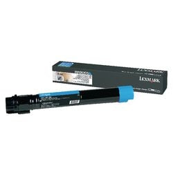 Cartucho de tóner Lexmark x950x2cg cian