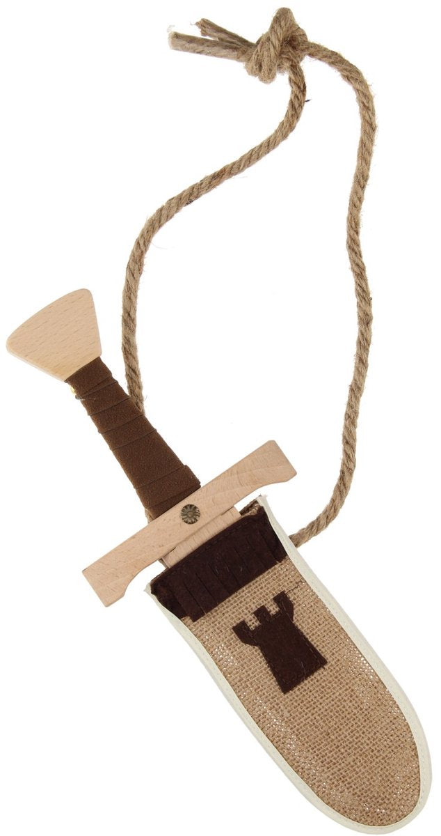Pugnale in legno Playwood di lusso con fodero