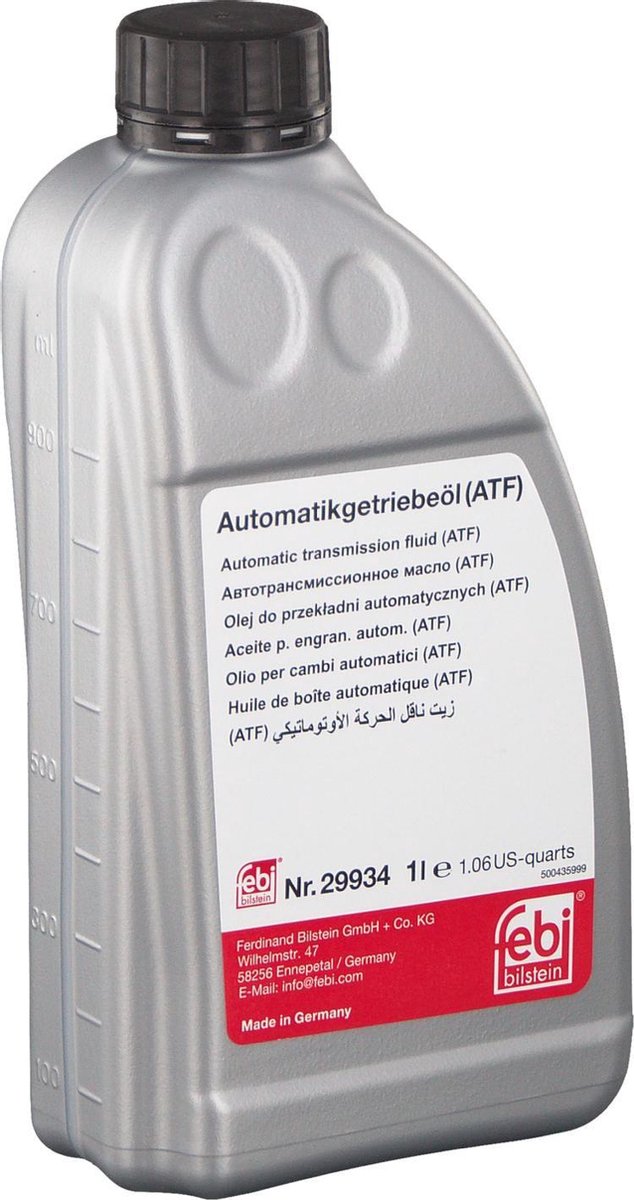 Febi Bilstein Gearbox Oil VW 1 LTR. Rojo aisin warner aw1