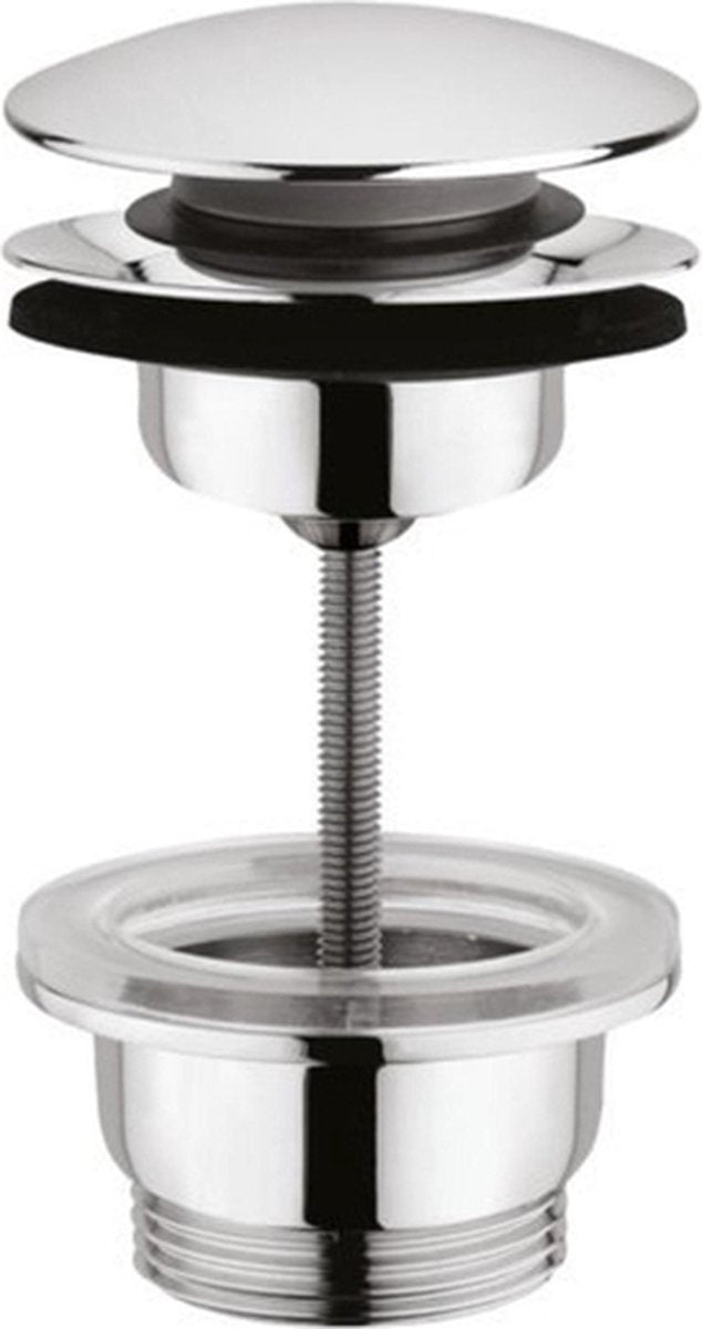 Plieger roma afvoerplug - 2 in 1 design - 1 1 4 - chroom