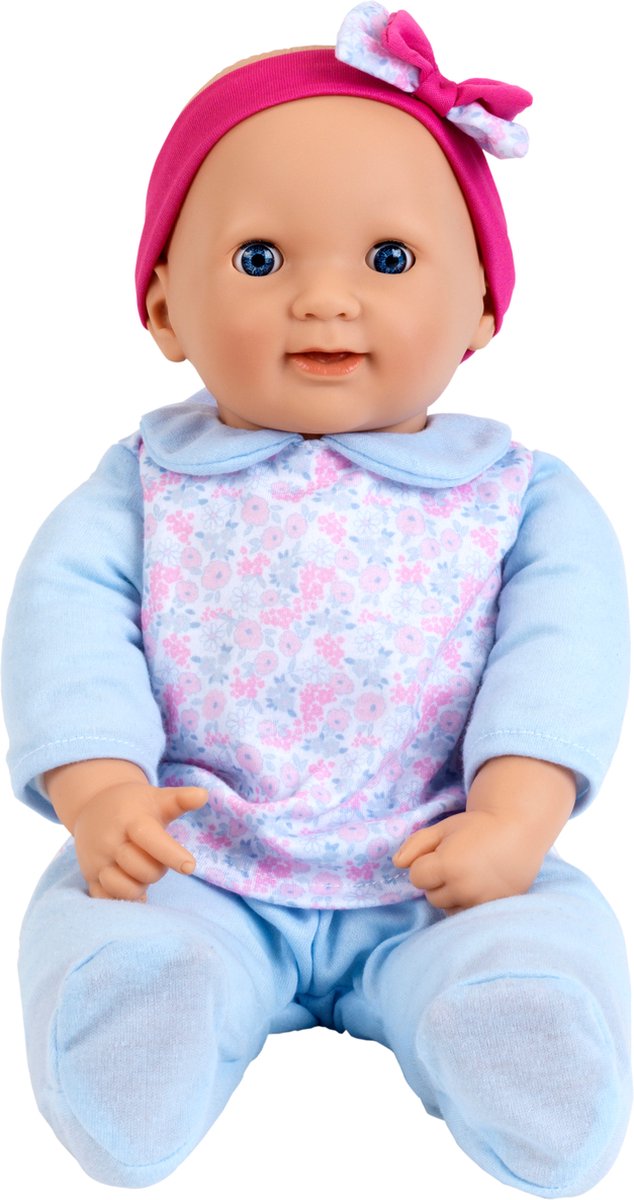 Muñeca interactiva Klein Toys Princess Coralie, 46 cm de altura, más de 30 funciones, sonidos para dormir, toser y llorar.