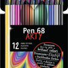 Stabilito Pen 68 Penne in feltro -tip arti, 12 °.