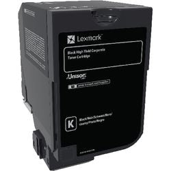Cartucho de tóner Lexmark 74c2hke negro
