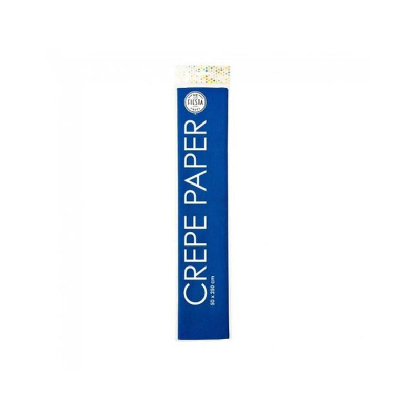 Carta crespa 50x250 cm blu navy 12 rotoli