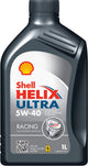 Aceite de motor shell helix ultra racing 5w40 - 1l acea a3 b3