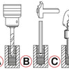 Ks tools schroefdraad-uitdraaiset thread unscrewing set ks-to0ls