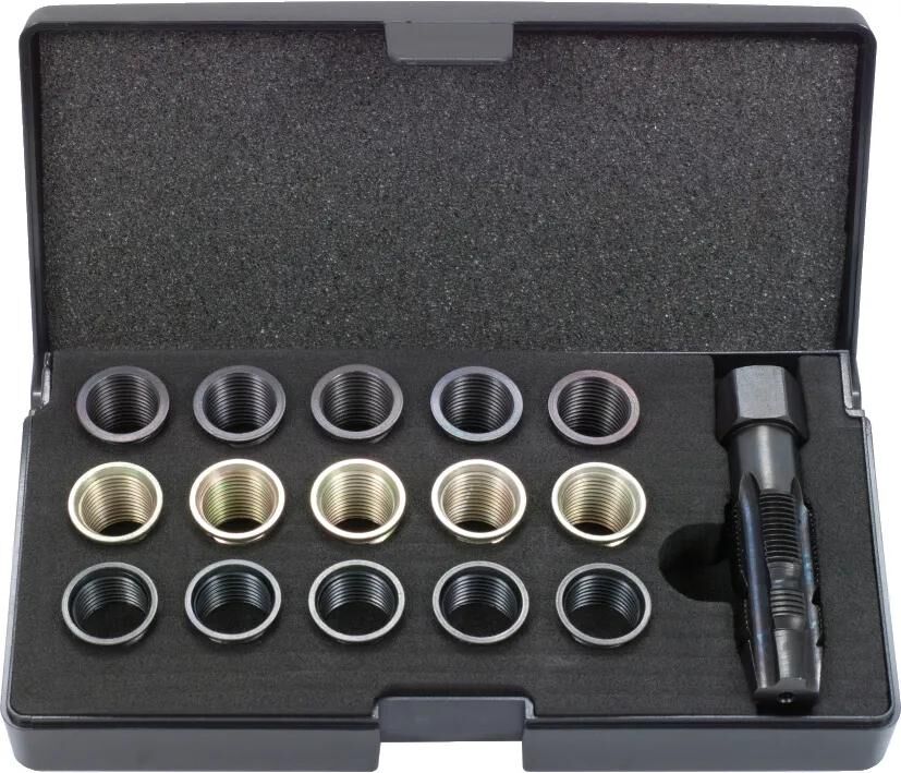 Strumenti KS End Thread Rep. Set M1 14x1.25mm 16 PC.