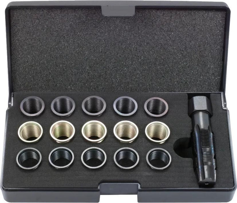 Strumenti KS End Thread Rep. Set M1 14x1.25mm 16 PC.