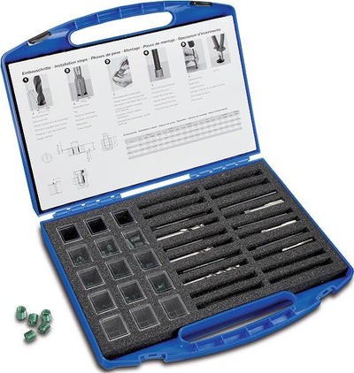 Böllhoff Helicoil-plus-Sort. 132-tlg. M6-M10