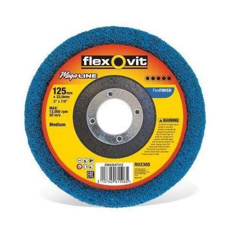 Flexovit abs 125x12x22.23 u2305 vtme5 t27b | 10 piezas