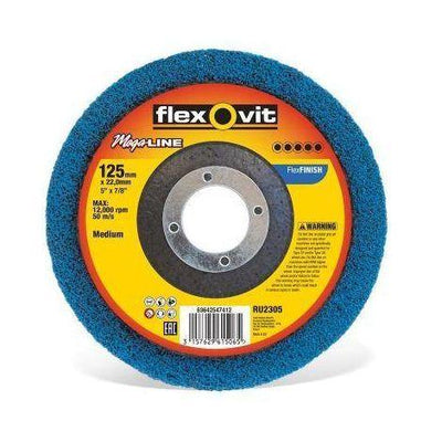 Flexovit abs 125x12x22,23 u2305 vtme5 t27b | 10 pezzi