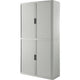 Armario con puertas enrollables paperflow easyoffice gris
