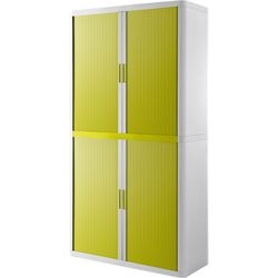 Armadio con ante scorrevoli paperflow easyoffice verde bianco