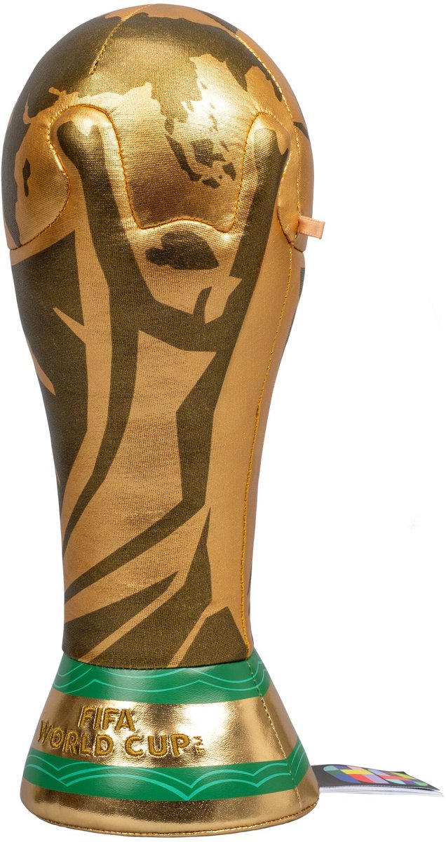 Trofeo di peluche Jazwares FIFA 2026 25 cm