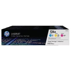Toner cartridge hp 126a cf341a 3 colors