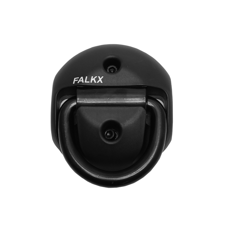 Falkx Wall Pavimento con occhio d'acciaio temperato da 14 mm, incl