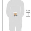 Piccole piede - Font in legno Polare - Wagon White - 12 pezzi