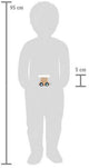Piccole piede - Font in legno Polare - Wagon White - 12 pezzi