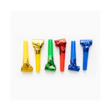 Globos linguette a rullo metalliche busta da 6 pezzi - afbeelding 1