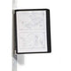 Sistema de panel de visualización duradero 5914-01 polipropileno 38x34cm a4 negro