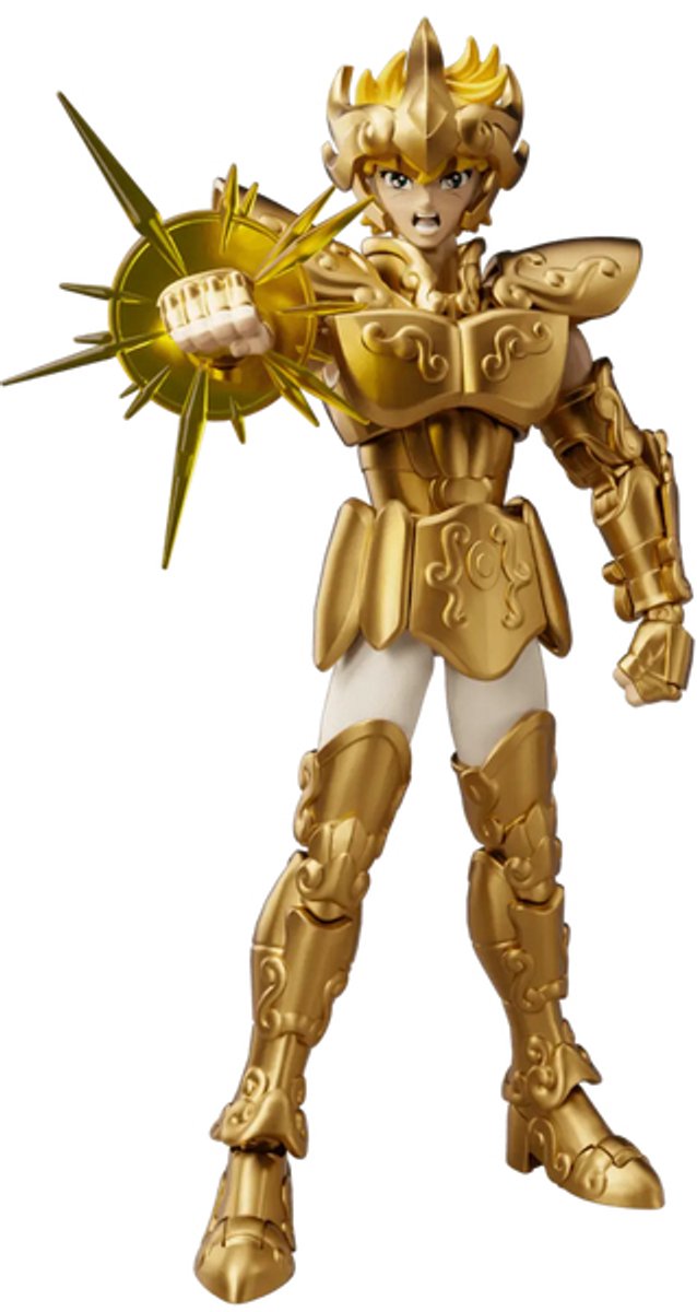 Hasbro Blokees Saint Seiya Leo Aiolia – Kit modello Champion Class Kit di costruzione – Action figure da 15 cm – A scatto – Da collezione ufficiale