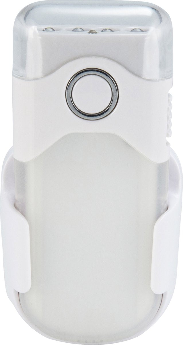 Linterna LED Alecto - iluminación de emergencia - se enciende automáticamente en caso de corte de energía - paquete de emergencia - lámpara de noche ATL-80 - blanca