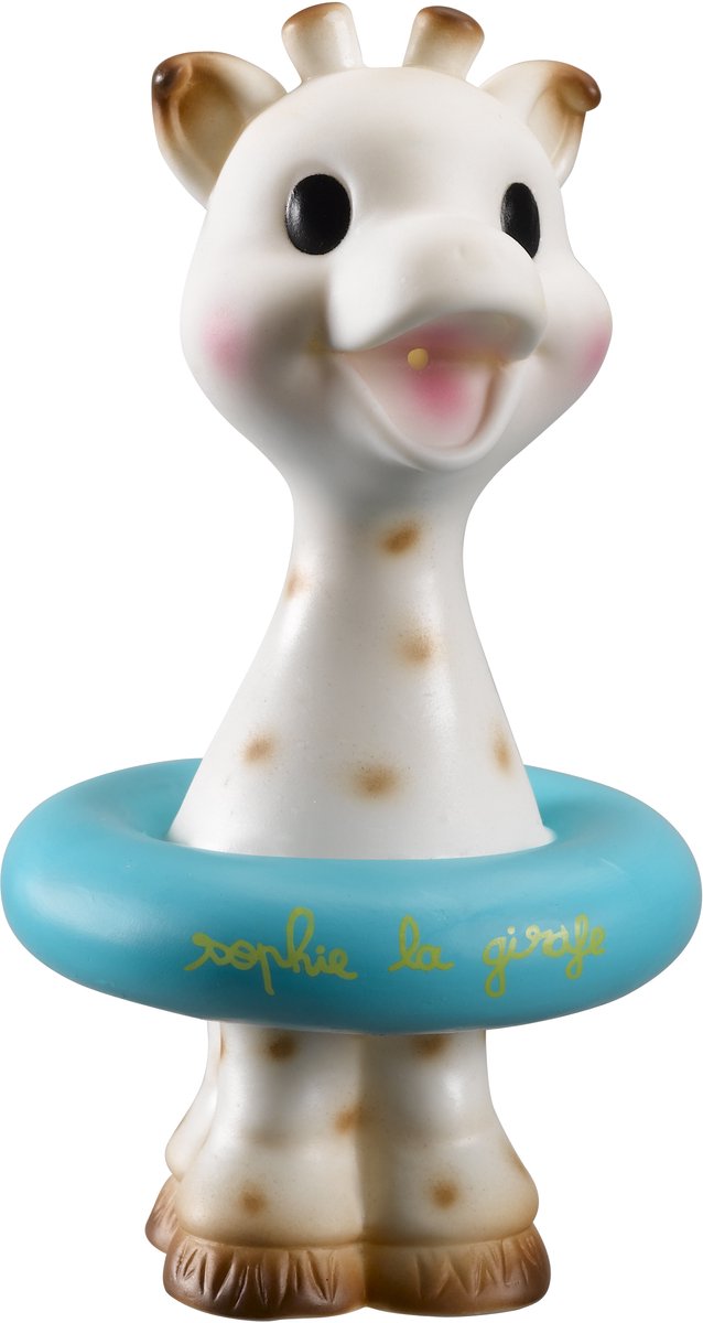 Giocattolo da bagnetto Sophie la giraffa – blu – giocattolo da bagnetto per bambini – sicuro senza BPA – adatto a partire dai 6 mesi – con lussuosa confezione regalo bianca