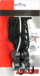 Spinbindet Black White