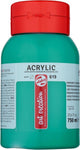 Talens art Creation pintura acrílica bote 750 ml permanente verde oscuro 619