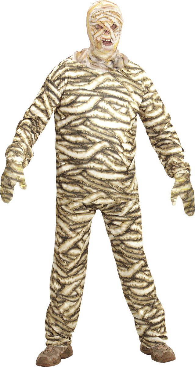 Disfraz de hombre momia horrible finidi - talla s