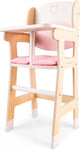 Sedia per bambole in legno Woet ® con cuscino - mobili per bambole - accessorio per bambole da gioco di ruolo - giocattoli per mobili per bambole - da 3 anni