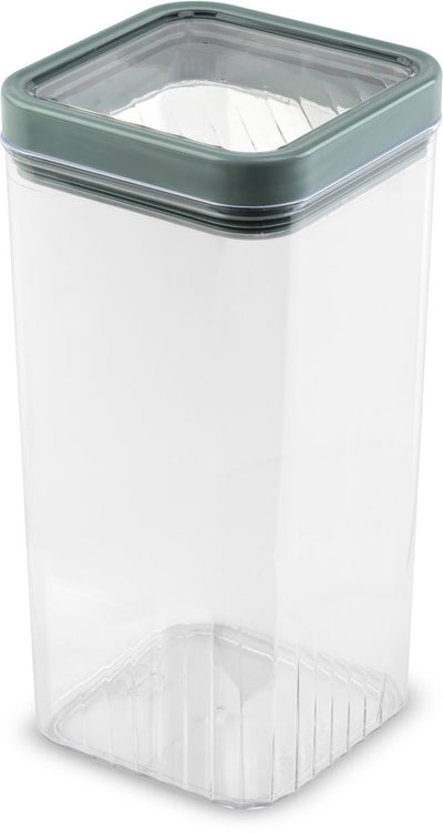Bote de almacenamiento Curver kara - 1,8l - 10,7x10,7x22,2cm - azul-verde