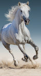 Toalla de caballo sin marca sin marca - 100% algodón - toalla de playa de caballo - 140 x 70 cm.
