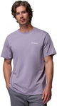 Columbia csc™ outdoor back graphic tee heren outdoorshirt - shale purple, scoped view