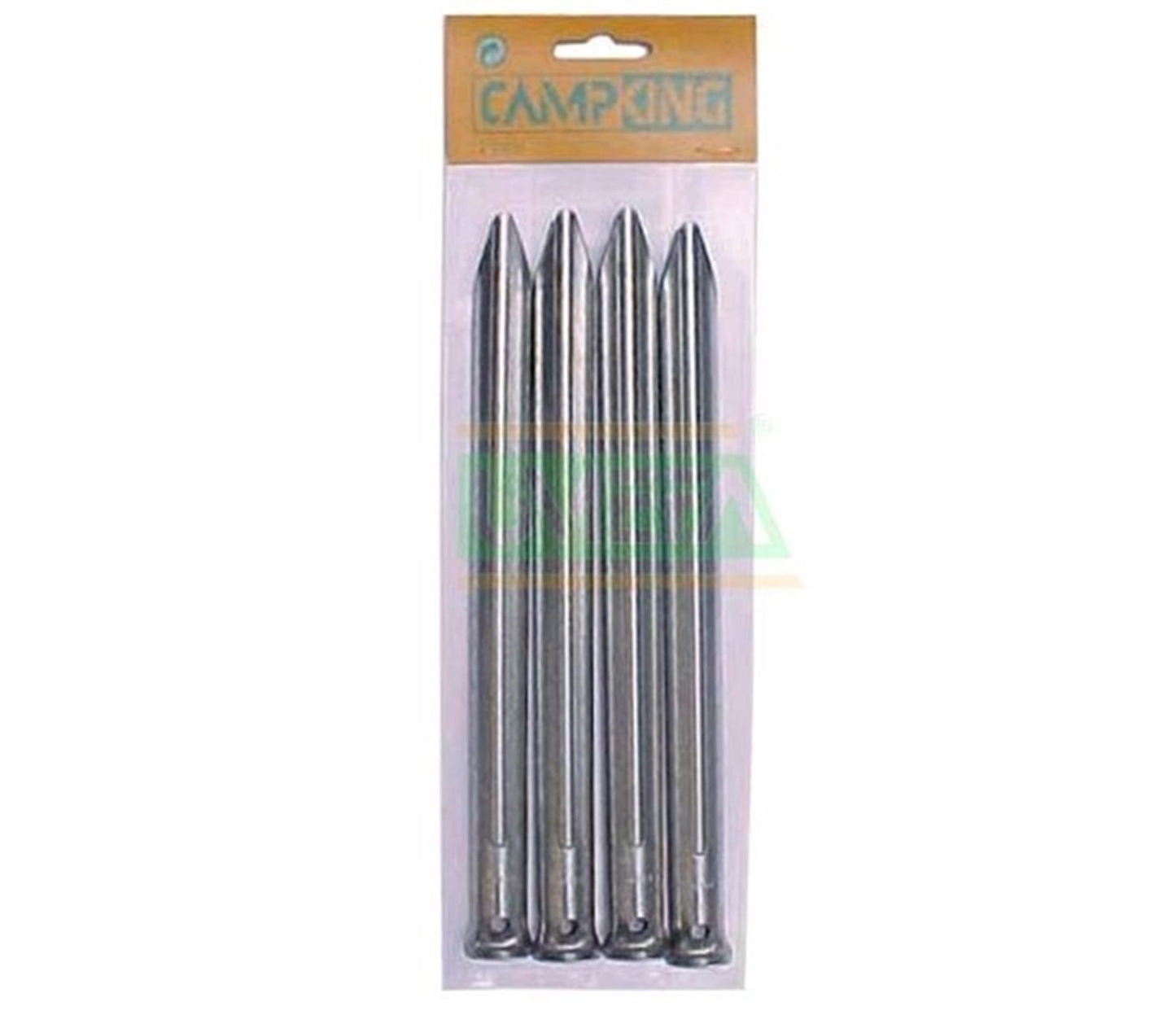 Picchetto per tenda da campeggio umefa semitondo 18 cm 10 pz