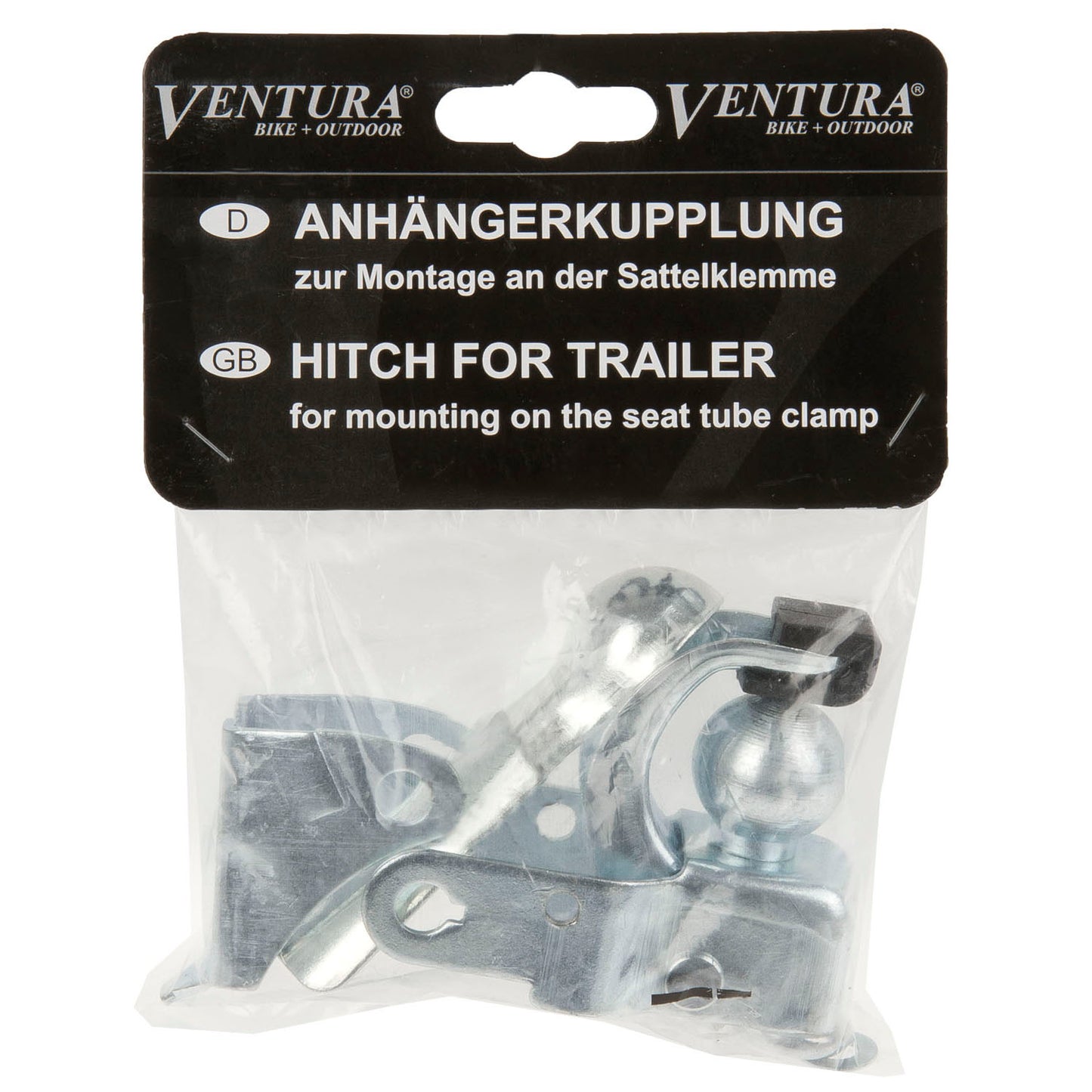 Ventura trailer coupling 4-piece with seat peg mounting