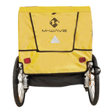 Rimorchio per bicicletta per bagagli M-wave Stalwart Kid 2 bambini - afbeelding 2