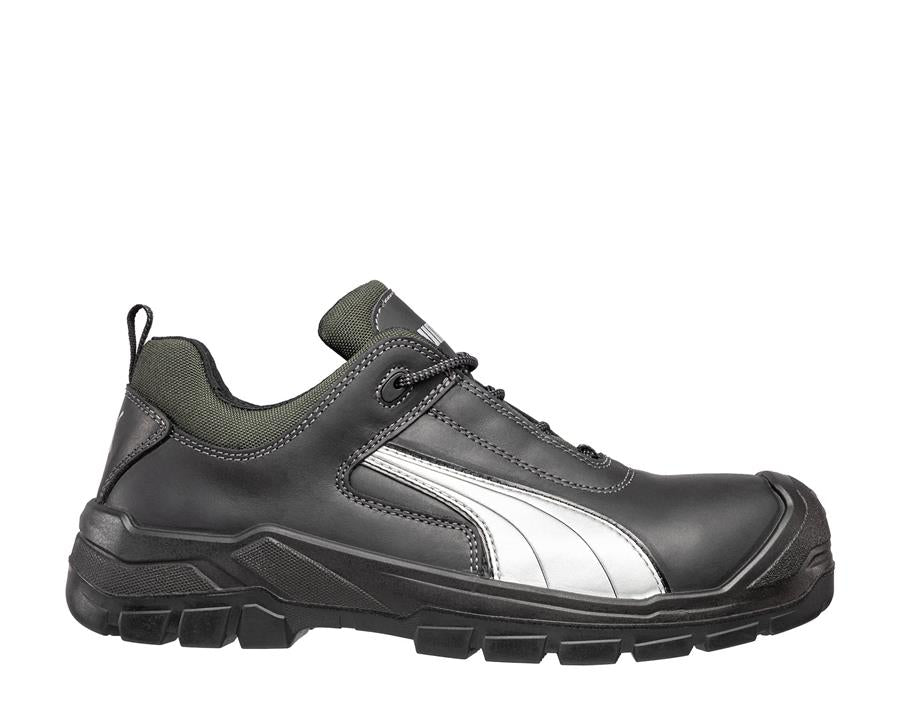 Puma seguridad zapato de trabajo puma cascadas s3 bajo negro mt43